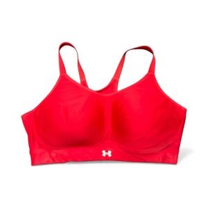 Women's UnderArmour Continuum Low Sports Bra - Red 1X